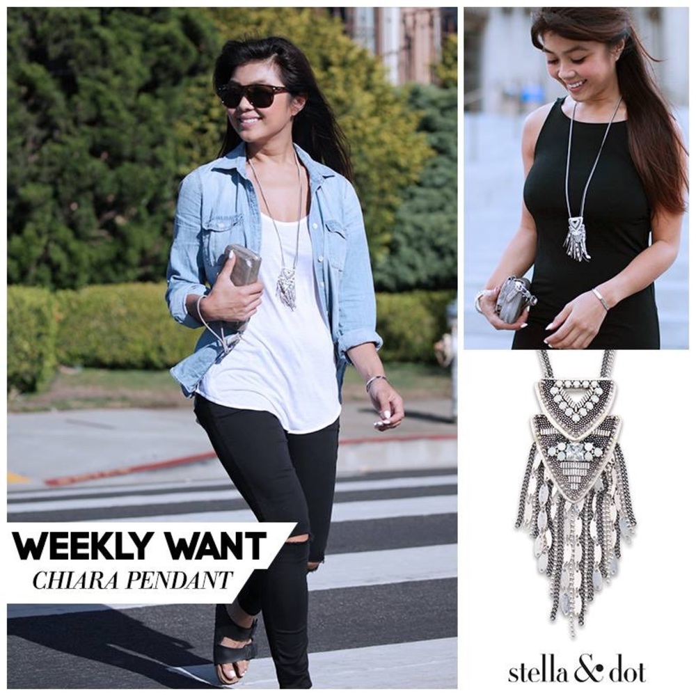 Stella & Dot Chiara Pendant Necklace